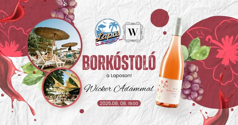 Borkóstoló a Laposon!